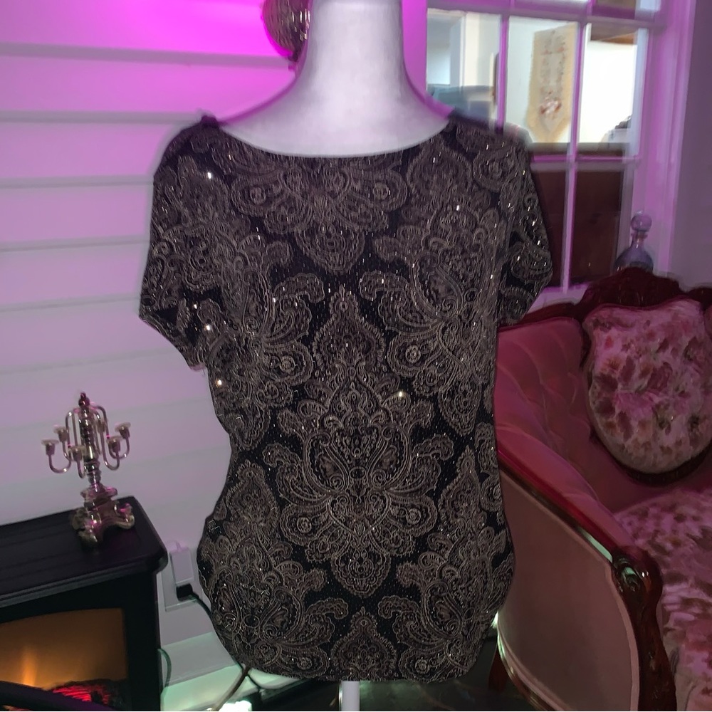Vintage 90s Onyx Blouse